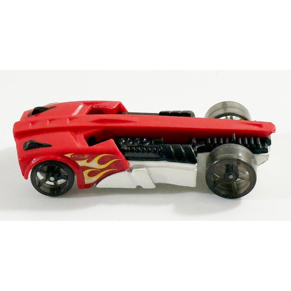 Hot Wheels Buzz Bomb Kids‎ 1:64 Red Flame Graphics Die-Cast Toy Car 2007
